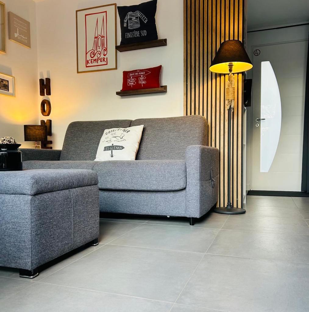 Studio & Spa La Discrete Saint-Évarzec Exteriör bild